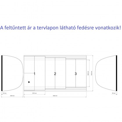 Palermo polikarbonát medencefedés