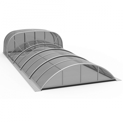 Verona polikarbonát medencefedés